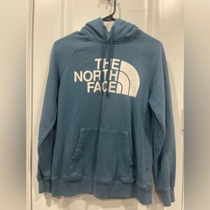 Woman’s THE NORTH FACE Blue Hoodie (Vintage Look)